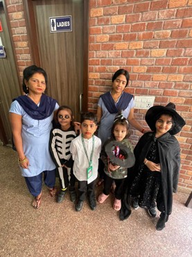 Halloween Celebrations at GPIS Dwarka