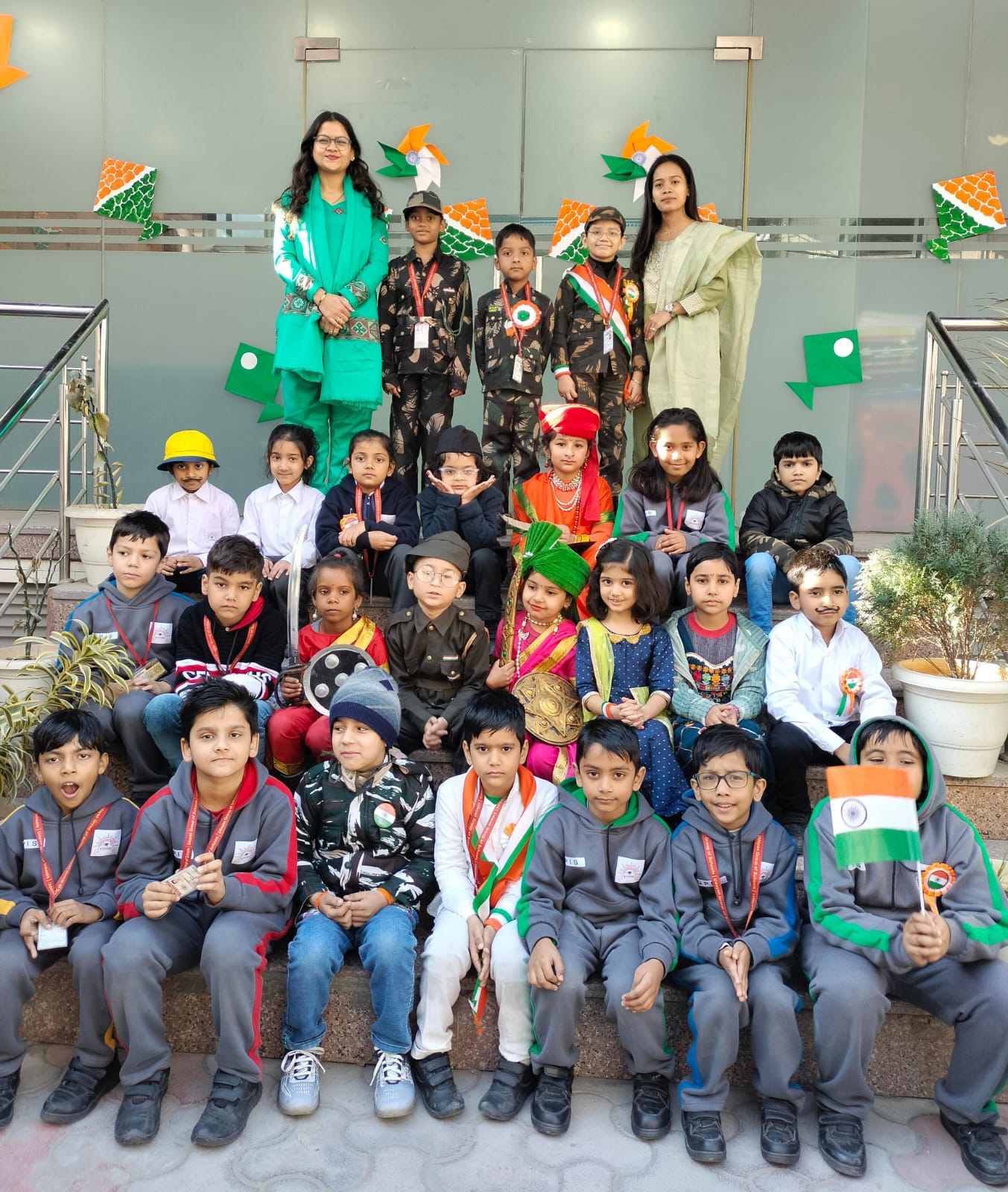 GPIS Celebrates 76th Republic Day with Patriotism and Fervor