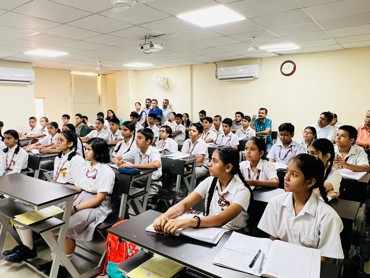 Fire Safety Workshop at Global Pratibha International School by Sh. Udaivir Singh, Division Officer (Govt of NCT Delhi- Delhi Fire Service)