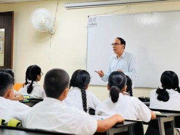 Fire Safety Workshop at Global Pratibha International School by Sh. Udaivir Singh, Division Officer (Govt of NCT Delhi- Delhi Fire Service)