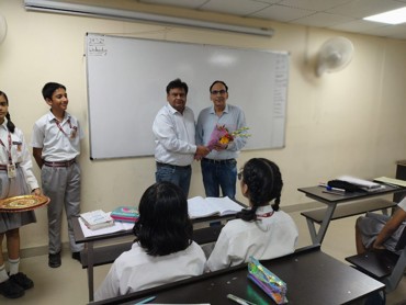 Fire Safety Workshop at Global Pratibha International School by Sh. Udaivir Singh, Division Officer (Govt of NCT Delhi- Delhi Fire Service)