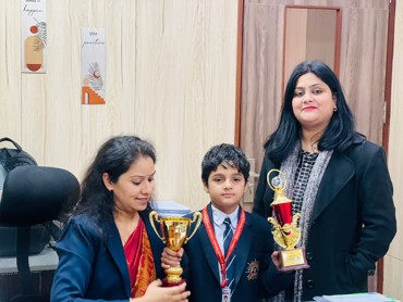 "Mayank Yadav Secures Rank 1 at National Abacus Championship!"