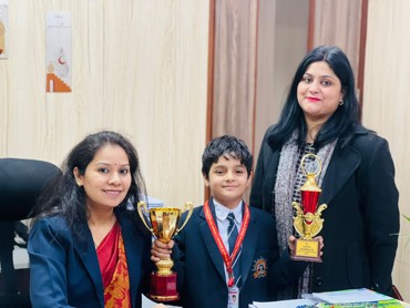 "Mayank Yadav Secures Rank 1 at National Abacus Championship!"