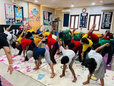 "Summer Fun at GPIS School: Art, Yoga & Meditation"
