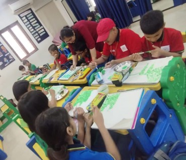 "Summer Fun at GPIS School: Art, Yoga & Meditation"