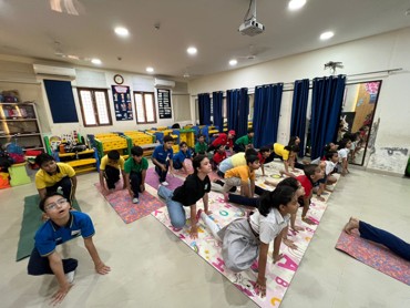 "Summer Fun at GPIS School: Art, Yoga & Meditation"